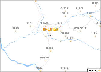 map of Kalinga