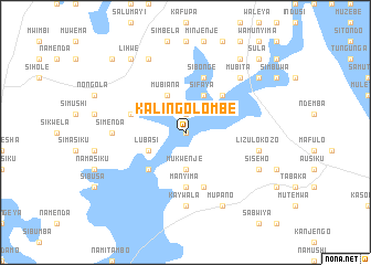 map of Kalingolombe