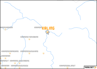 map of Kaling