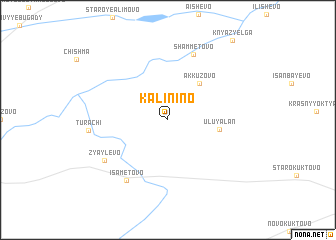 map of Kalinino