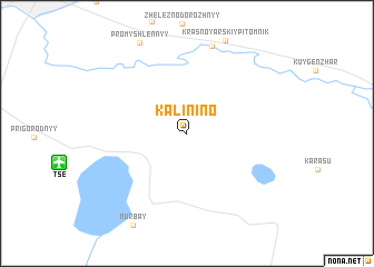 map of Kalinino