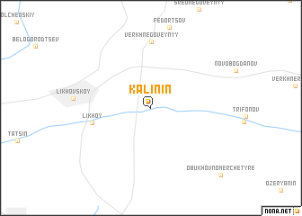 map of Kalinin