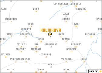 map of Kalınkaya