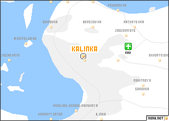 map of Kalinka