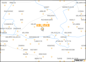 map of Kalinka