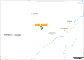 map of Kalinke