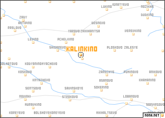 map of Kalinkino