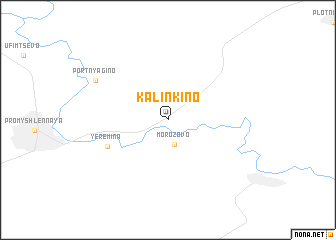 map of Kalinkino