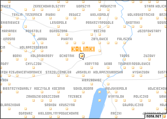 map of Kalinki