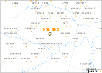 map of Kalinko