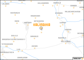 map of Kalinovka