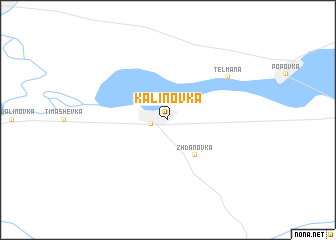 map of Kalinovka