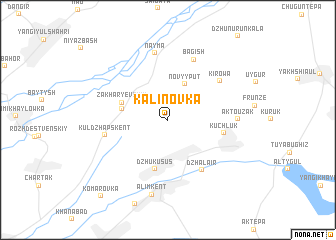 map of Kalinovka