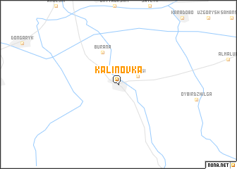 map of Kalinovka