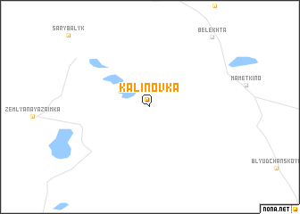 map of Kalinovka