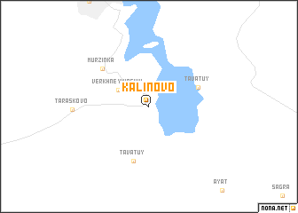 map of Kalinovo