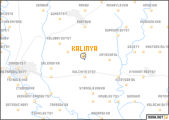 map of Kalinya