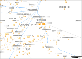 map of Kalīn