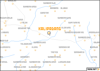 map of Kalipadang