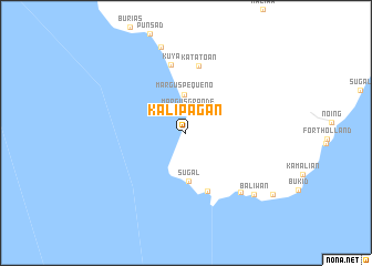 map of Kalipagan