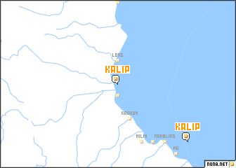 map of Kalip