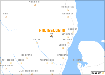 map of Kaliselogiri
