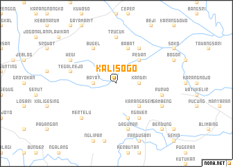 map of Kalisogo