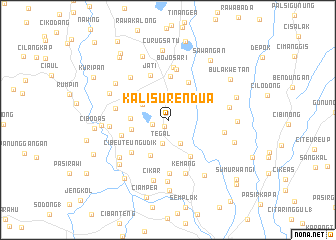 map of Kalisuren Dua