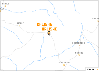 map of Kaliswe