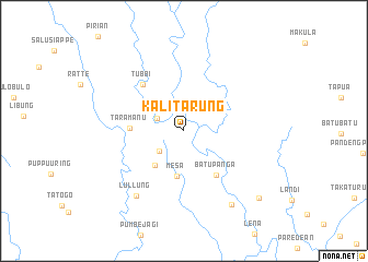 map of Kalitarung