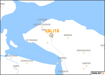 map of Kalita