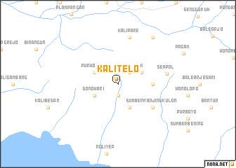 map of Kalitelo