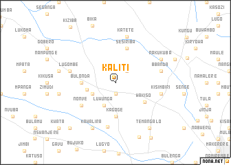 map of Kaliti