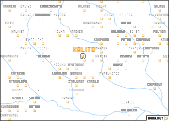 map of Kalito