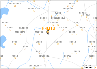 map of Kalito