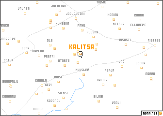 map of Kalitsa