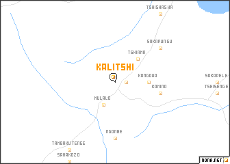 map of Kalitshi