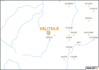 map of Kalitsila