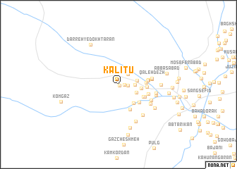 map of Kalītū