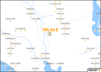 map of Kaliule
