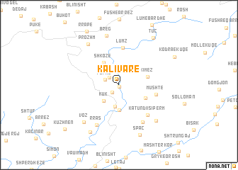 map of Kalivare