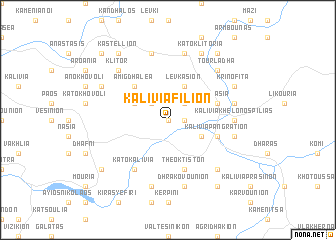 map of Kalívia Filíon