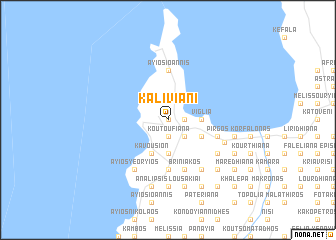 map of Kalivianí