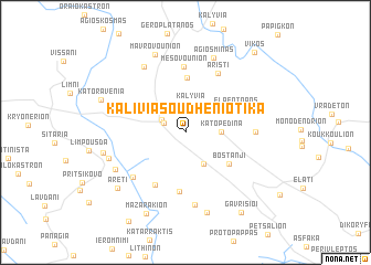 map of (( Kalívia Soudheniótika ))