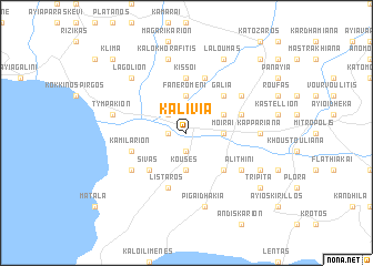 map of Kalívia