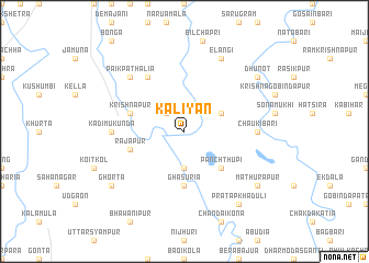 map of Kaliyān