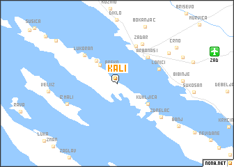 map of Kali