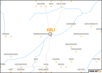 map of Kali