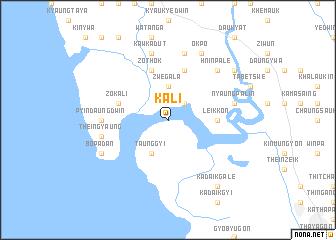 map of Kali