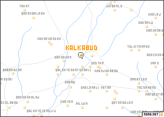 map of Kal Kabūd